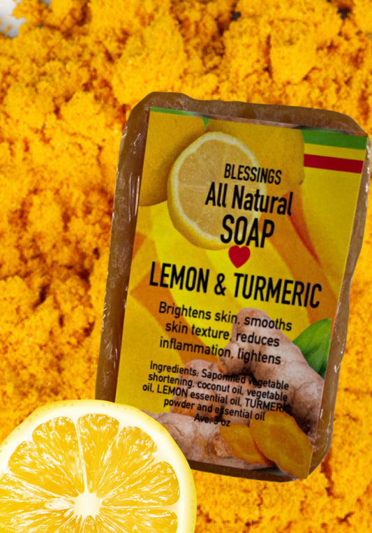 Lemon Turmeric Soap