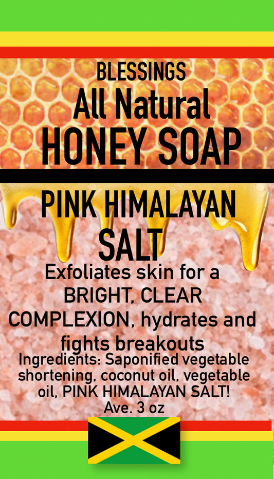 Honey Pink Himalayan Salt Soap
