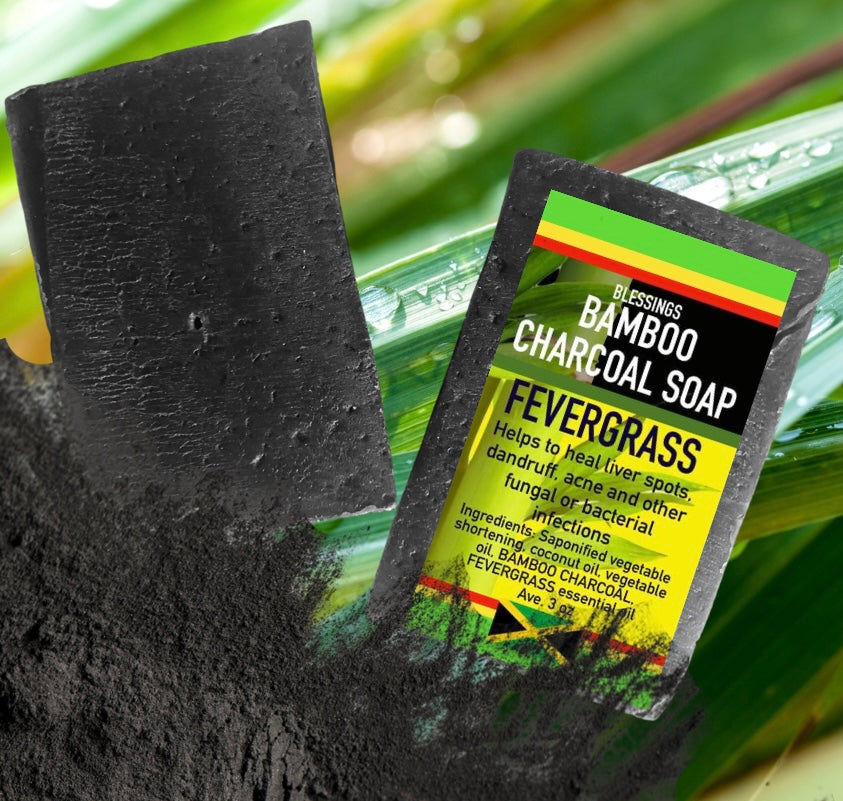Bamboo Charcoal Fevergrass (Lemongrass) Soap