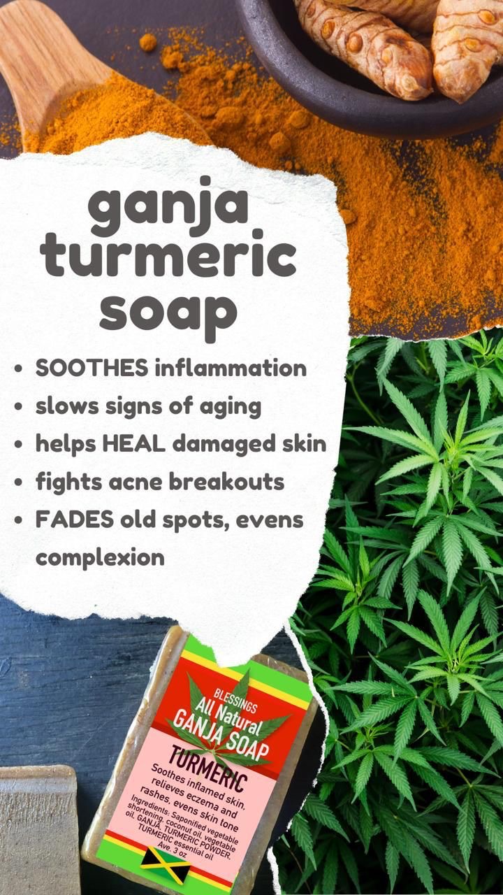 Ganja Turmeric Soap