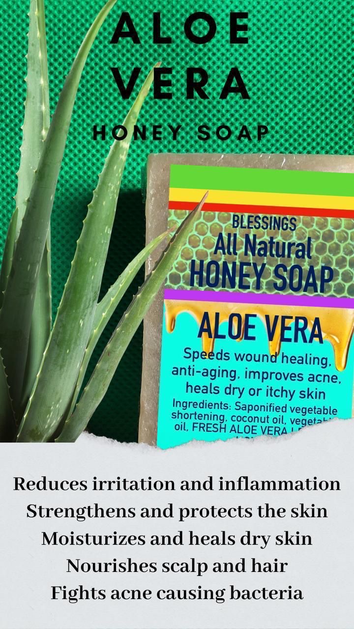 Honey Aloe Vera Soap