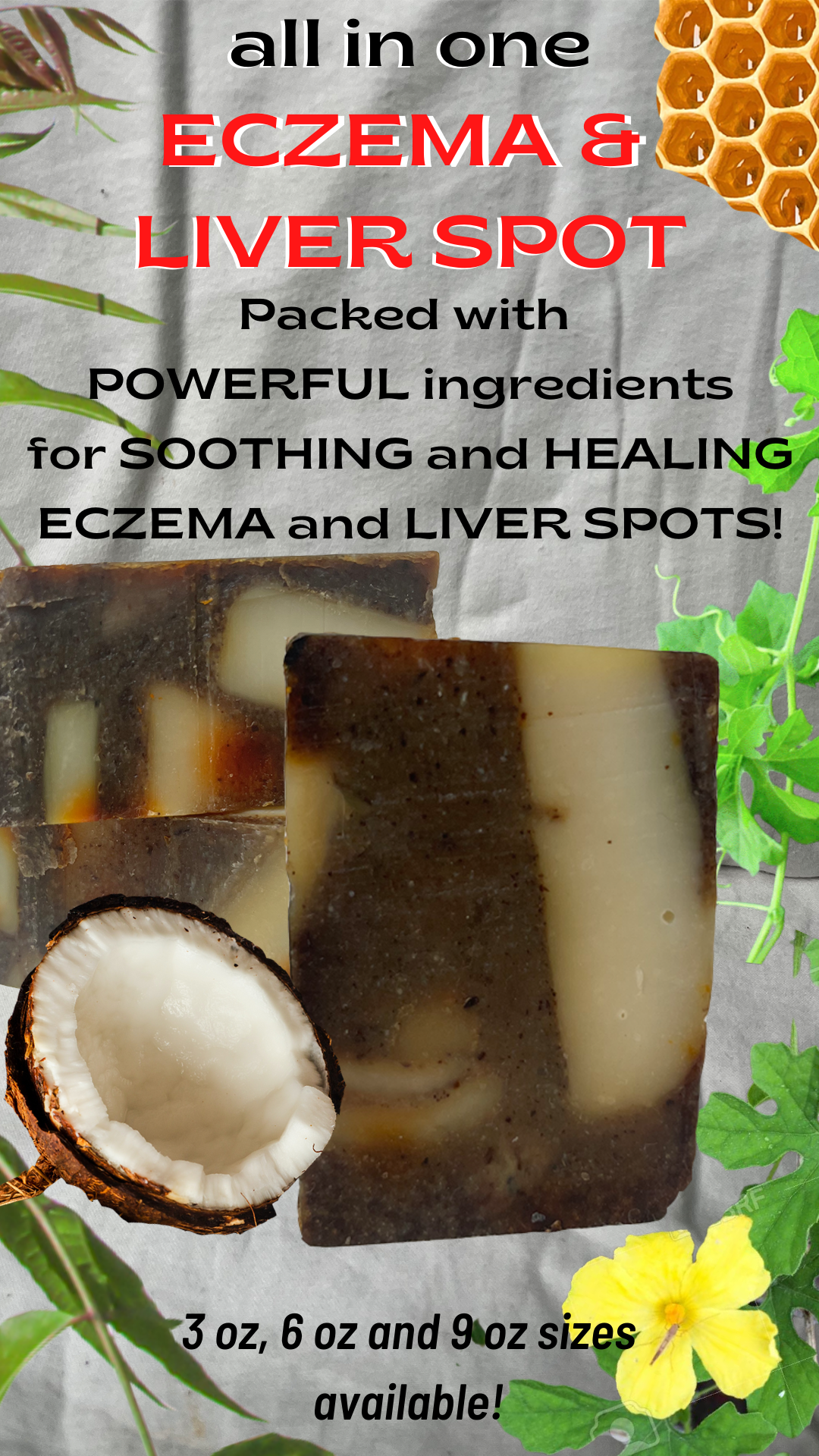 All in One Super Liver Spot & Eczema Soap