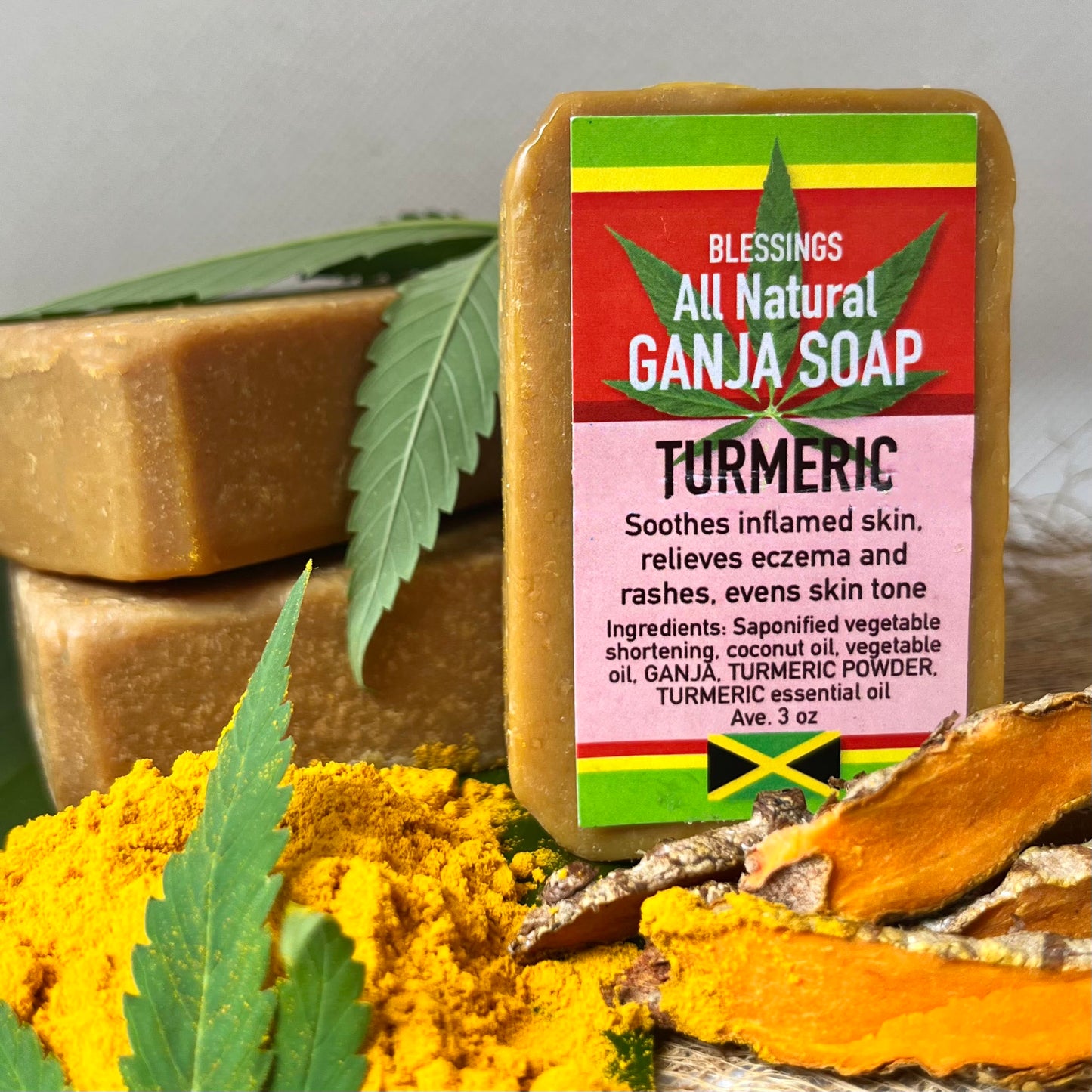 Ganja Turmeric Soap