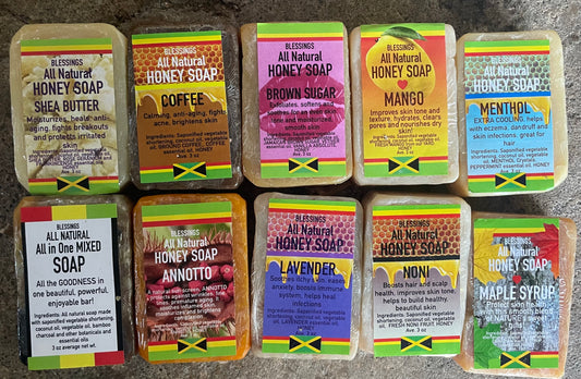 Expedited Shipping 10 Bar Natural Soap Collection