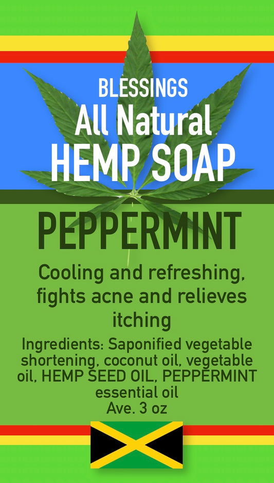 Hemp Peppermint Soap