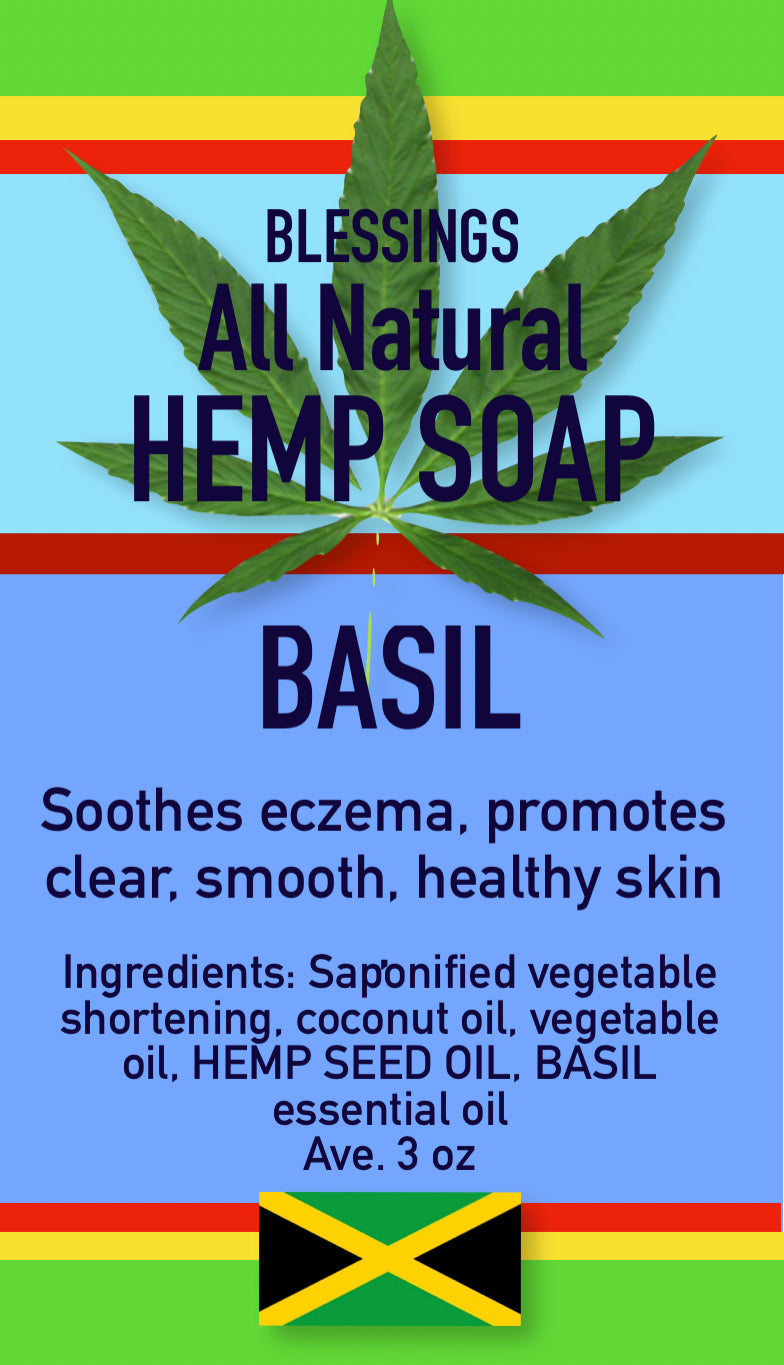 Hemp Basil Soap