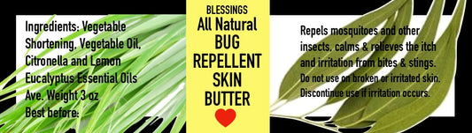 Bug Repellent Skin Butter