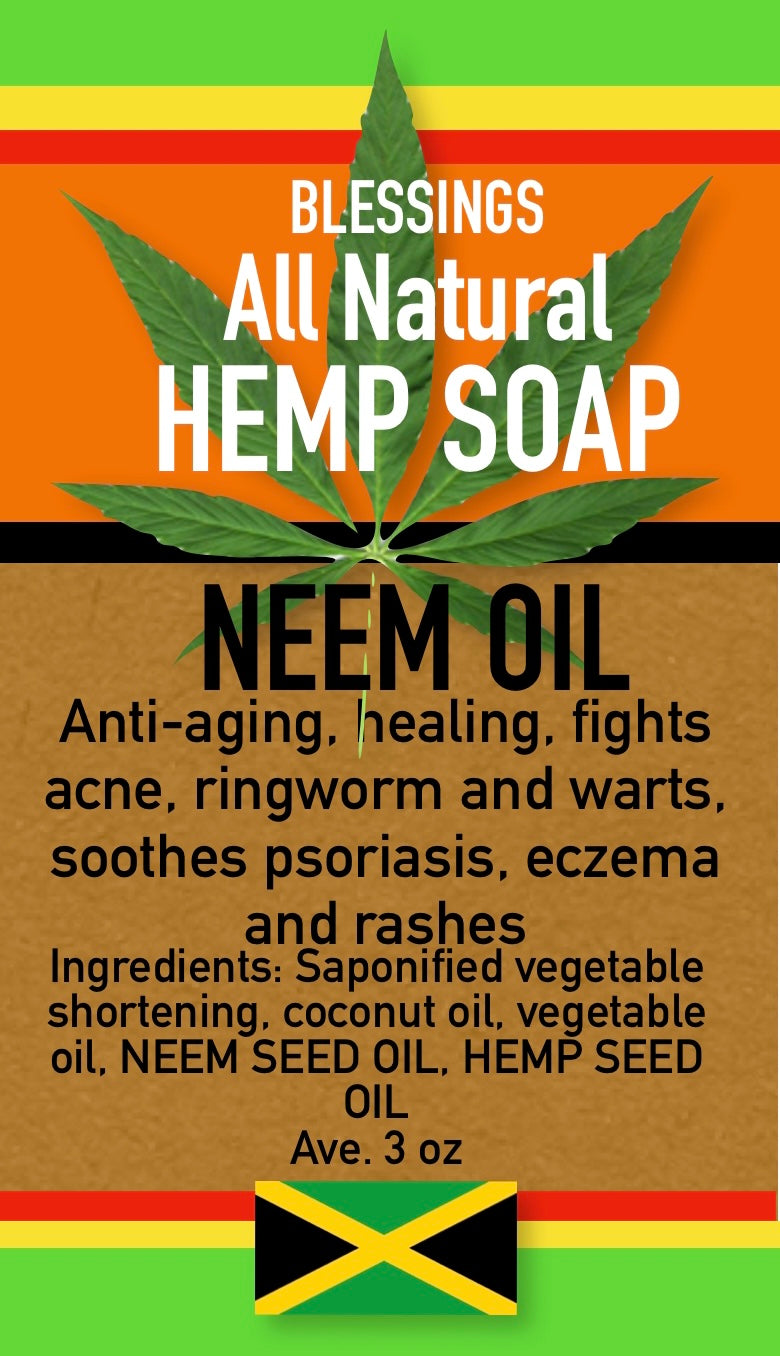 Hemp Neem Oil Soap