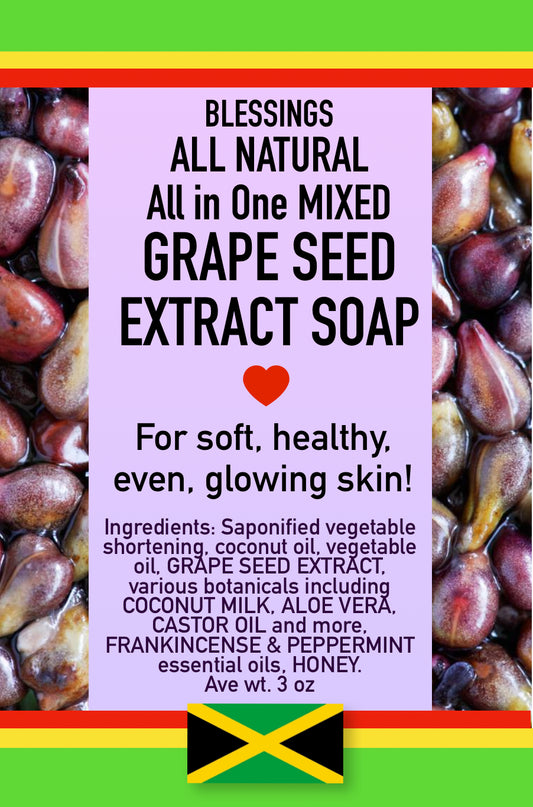 All in One Grape Seed Extract Soap