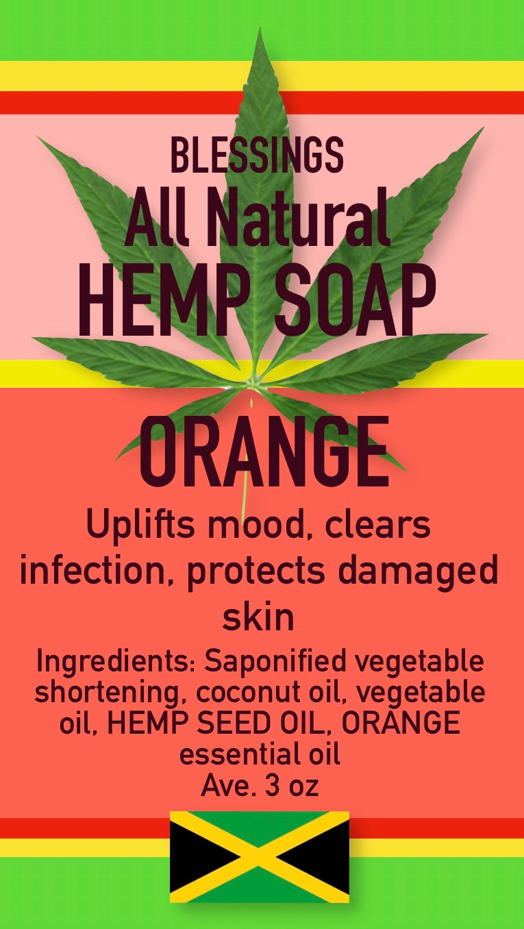Hemp Orange Soap