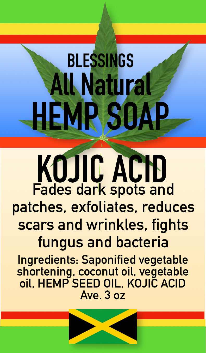 Hemp Kojic Acid Soap