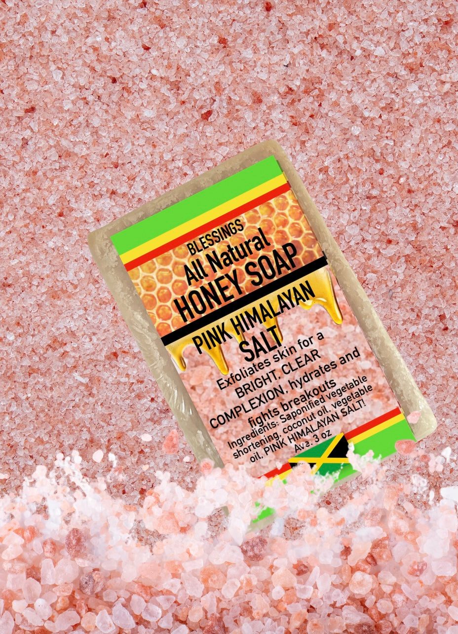 Honey Pink Himalayan Salt Soap