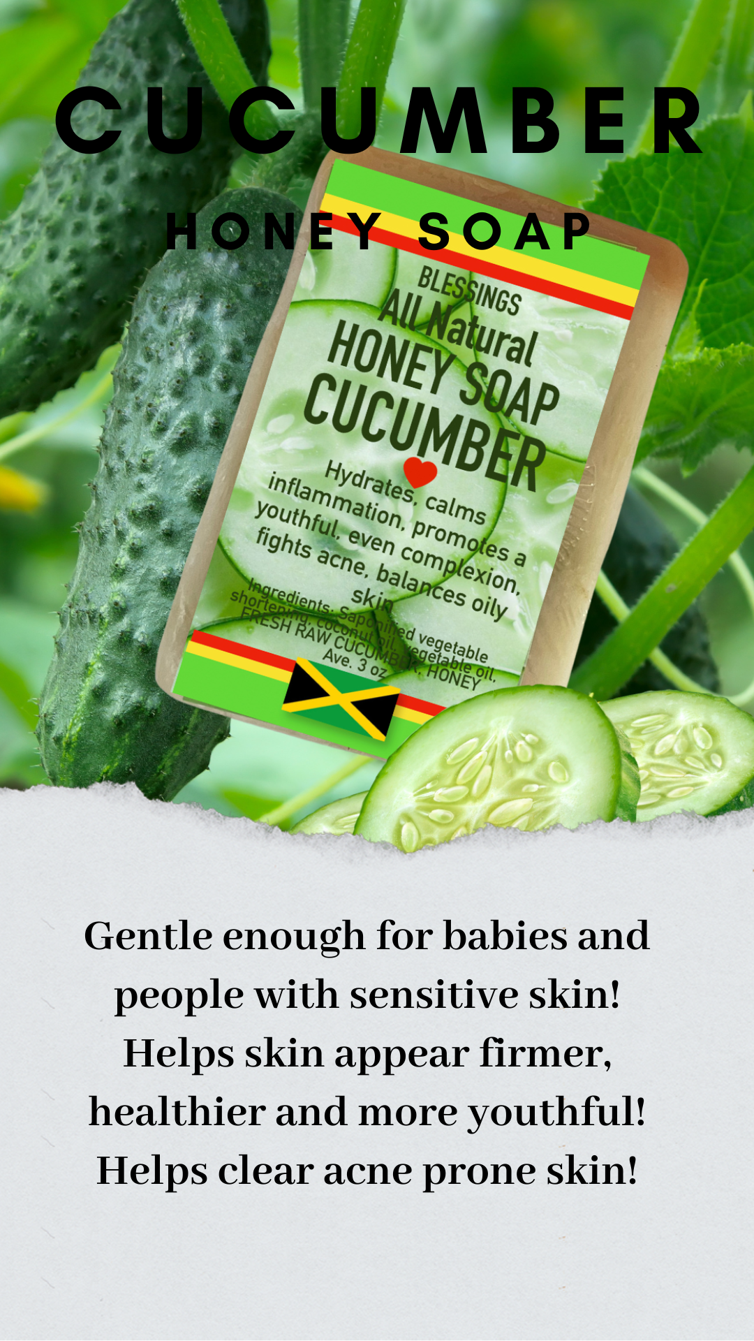 Honey Cucumber Soap