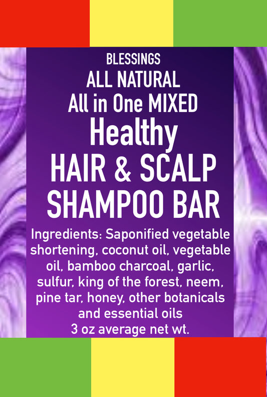 All in One Healthy Hair & Scalp Soap