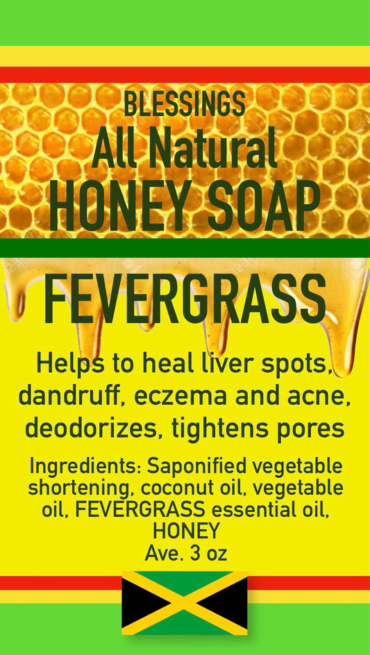 Honey Fevergrass (Lemongrass) Soap