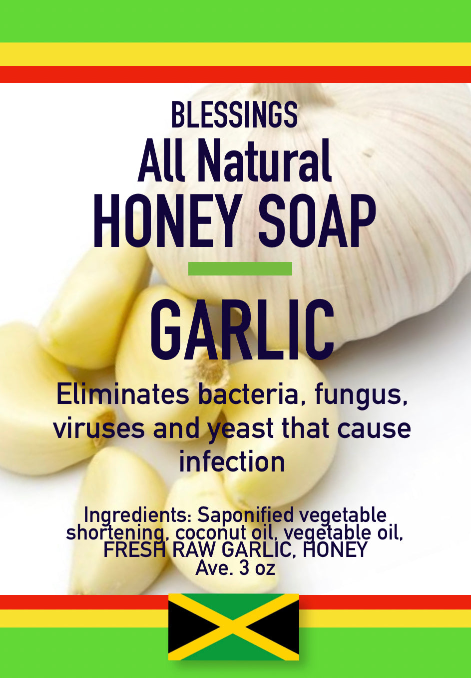Honey Garlic Soap