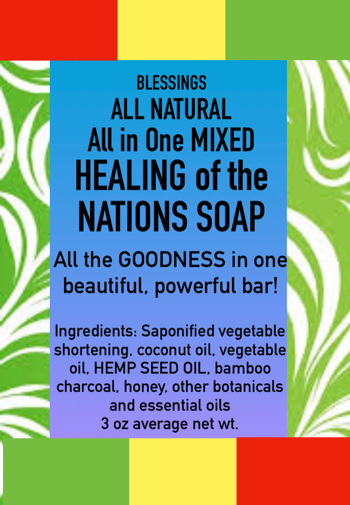 All in One Hemp Healing of the Nations Soap