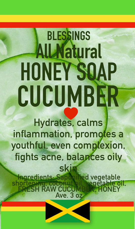 Honey Cucumber Soap