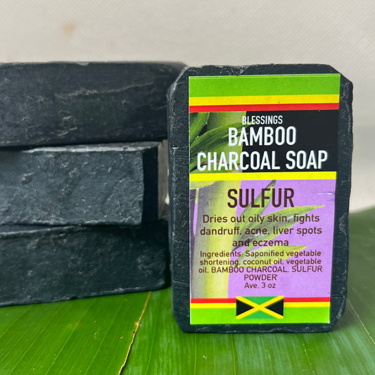 Bamboo Charcoal Sulfur Soap