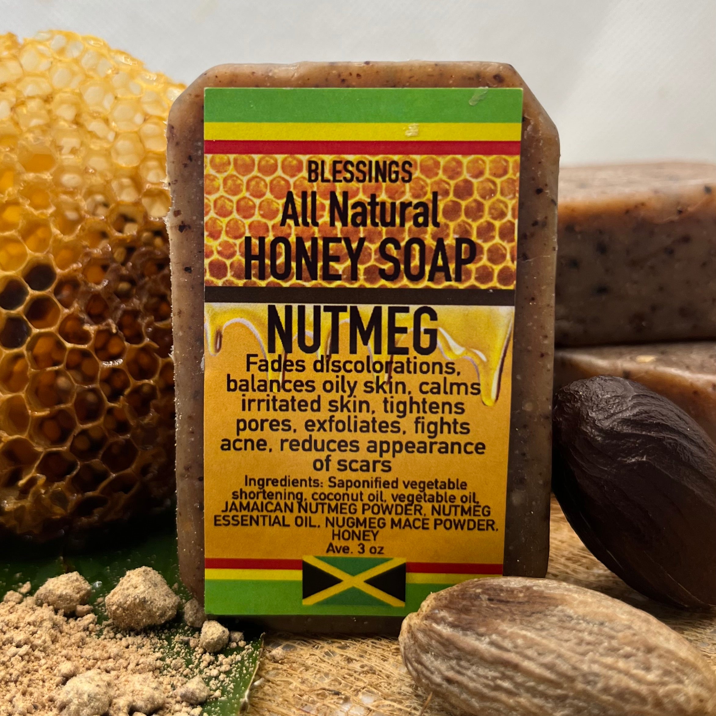 Honey Nutmeg Soap Blessings All Natural