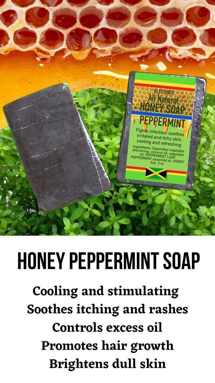 Honey Peppermint Soap