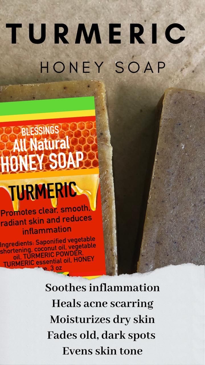 Honey Turmeric Soap