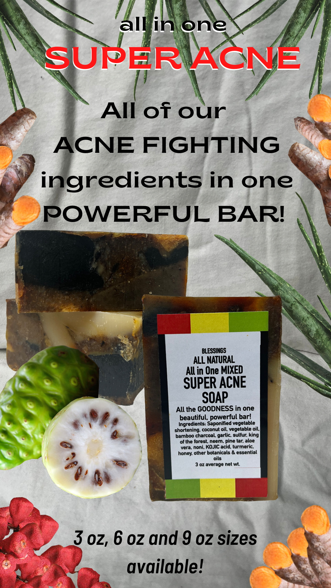 All in One Super Acne Soap